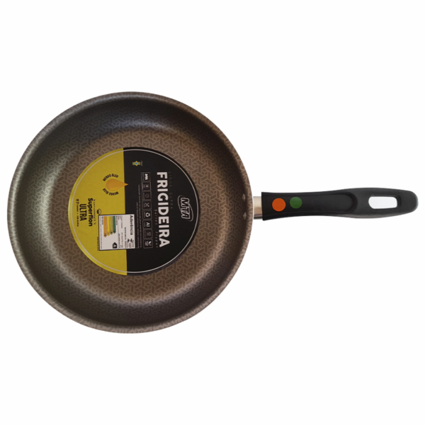 Frigideira Supra Alta Antiaderente com Tampa Cereja 24cm 2,5 Litros MTA F-02 - Image 2