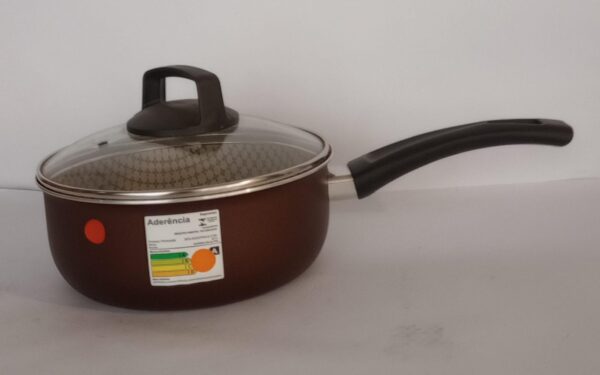 Panela Antiaderente Com Tampa De Vidro 18cm - 1,7 litros - Image 4